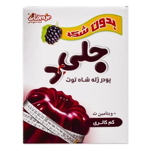 دراژه پودر ژله شاه توت رژیمی 25گرم