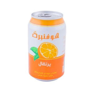 هوفنبرگ ابمیوه گازدار قوطی پرتقال