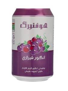 هوفنبرگ آبمیوه گازدار قوطی انگور شیرازی