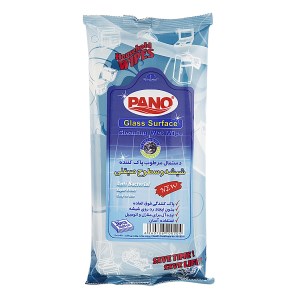 پانو دستمال مرطوب شیشه و سطوح