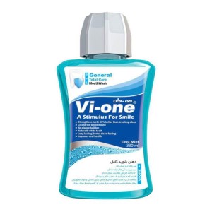 وی وان دهانشویه کودک آبی 330میل