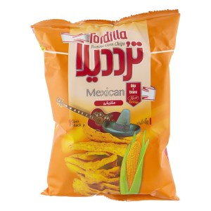 تردیلا چیپس ذرت طعم مکزیکی