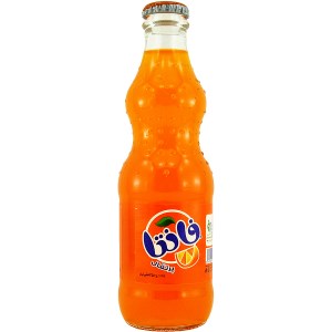 فانتا پرتقالی شیشه 250سی سی