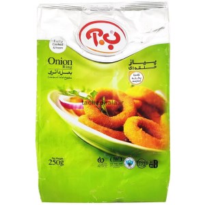 ب.آ پیاز حلقه ای 250 گرم
