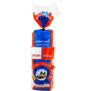 سه نان نان تست سبوس دار