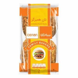 سه نان همبرگر 3عددی