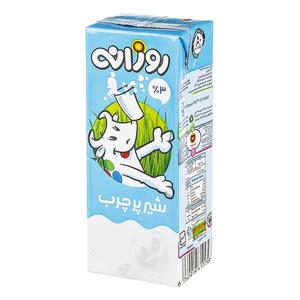 روزانه شیر پرچرب 200 سی سی