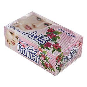 گلنار صابون حمام صورتی جعبه 6عددی