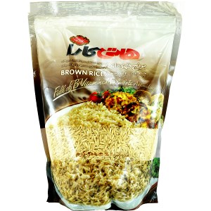 گلستان هاتی کارا برنج قهوه ای 900گرم