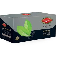 گلستان چای کیسه ای رویال ارل گری 25عددی