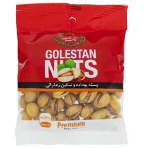 گلستان پسته شور زعفرانی 60گ