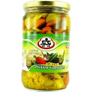 یک و یک ترشی مخلوط 700گرمی