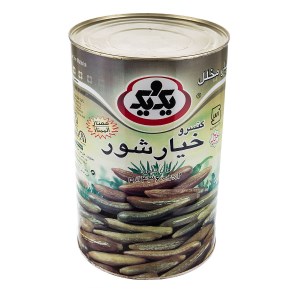 یک و یک خیارشور ممتاز قوطی 4000گرمی