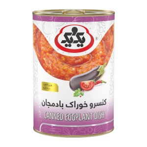یک و یک کنسرو خوراک بادمجان 365گرمی