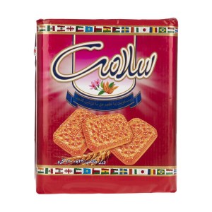 سلامت بیسکویت شیرمال هل و کنجدی