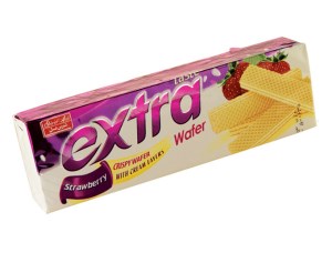 شیرین عسل ویفر مانژ توت فرنگی اکسترا