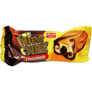 شیرین عسل کیک دو رنگ کرم کاکائو بیضی