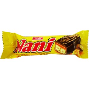 شیرین عسل شکلات با مغز فندق نانی 40 گرم