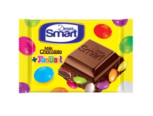 شیرین عسل دریم اسمارت شکلات مغزدار با دراژه شکلاتی