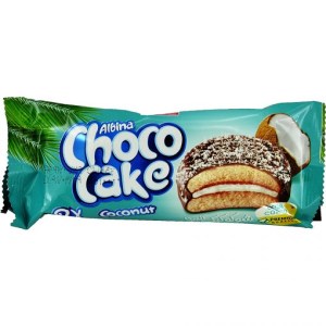 شیرین عسل شوکو کیک روکشدار دوقلو نارگیلی