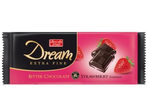 شیرین عسل شکلات بیتر با مغزی فوندانت توت فرنگی دریم