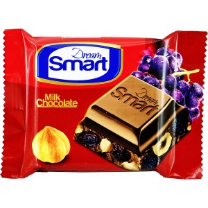 شیرین عسل شکلات مغزدار فندق وکشمش دریم اسمارت