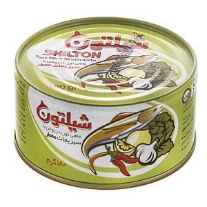 شیلتون تن ماهی با سبزیجات کلیددار 180گ