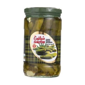 شیلتون خیارشور ویژه شیشه 650 گرم