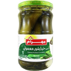 مهرام خیارشور معمولی 700گرمی
