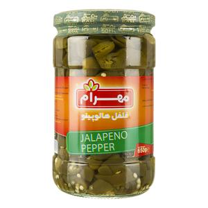 مهرام ترشی فلفل هالوپینو 650گرم