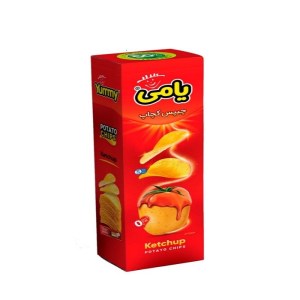 یامی چیپس پذیرایی کچاپ 90 گرم