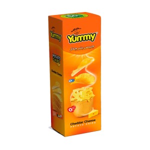 یامی چیپس پذیرایی پنیر چدار 90 گرم