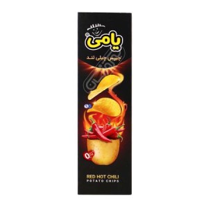 یامی چیپس پذیرایی چیلی تند 90 گرم