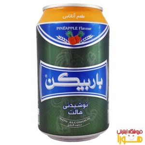 باربیکن نوشیدنی آناناس قوطی 330 میلی