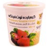 شیر رضا کرم ارده 200 گرمی توت فرنگی