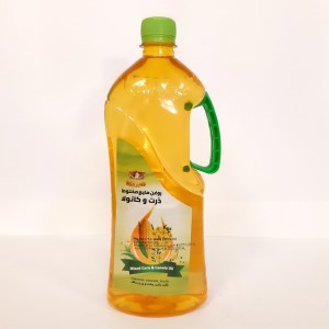 شیررضا روغن ذرت وکانولا 980 سی سی