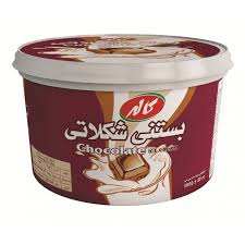 کاله بستنی شکلاتی یک لیتری پایه کوتاه