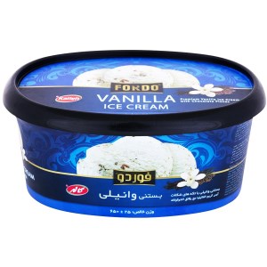کاله فوردو وانیلی با تکه های شکلات 1لیتری