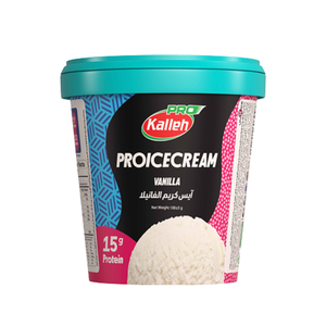 کاله بستنی لیوانی پروتئینه وانیلی