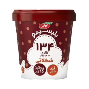 کاله بستنی لیوانی پروتئینه کاکائویی