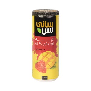 سانی نس آبمیوه قوطی انبه و توت فرنگی