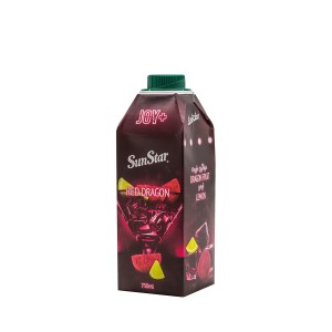 سان استار آبمیوه رد دراگون 750