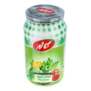 کاله سس مایونز کم چرب شیشه 900 گرم