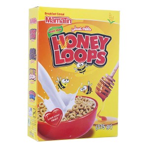 ماماتین غلات حلقه ای عسلی