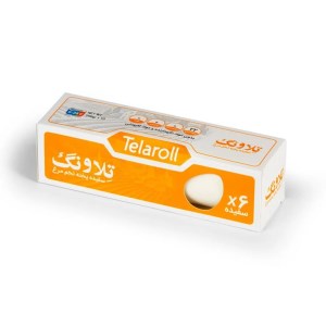 تلاونگ سفیده تخم مرغ پخته تلارول