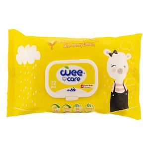 wee دستمال مرطوب پاکتی دربدار آرگان 72 عددی