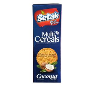 ستاک بیسکویت چندغله نارگیلی 300گرم