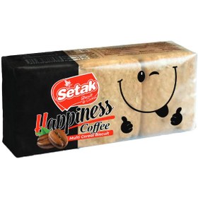 ستاک بیسکوییت چند غله قهوه هپی نس 200گرم