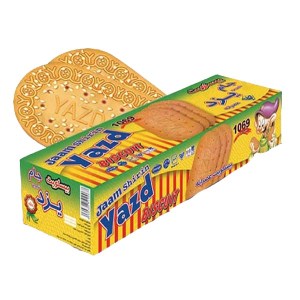 جام شیرین بیسکوئیت عصرانه