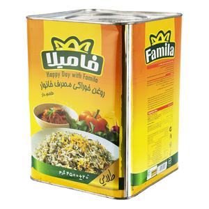 فامیلا روغن جامد ساده امگا 4000گرم
